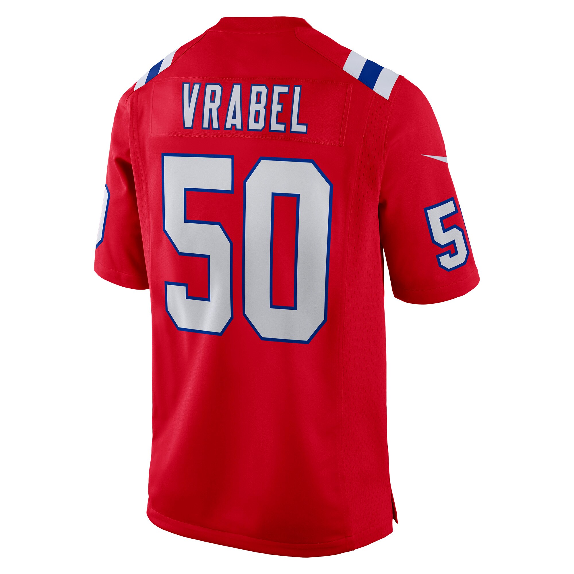 Mike Vrabel New England Patriots Nike Retired Player Alternate Game Jersey – Red