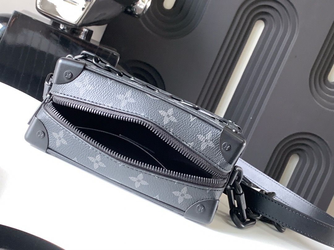 Mini Soft Trunk Monogram Eclipse Bag Gray - Bag | LOUIS VUITTON