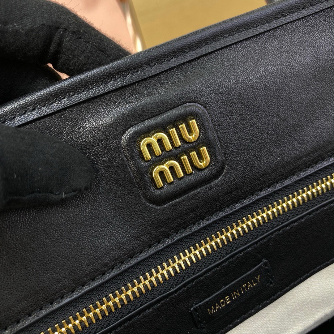 Miu Miu Aventure Nappa Bag 'Black' Women's Bag