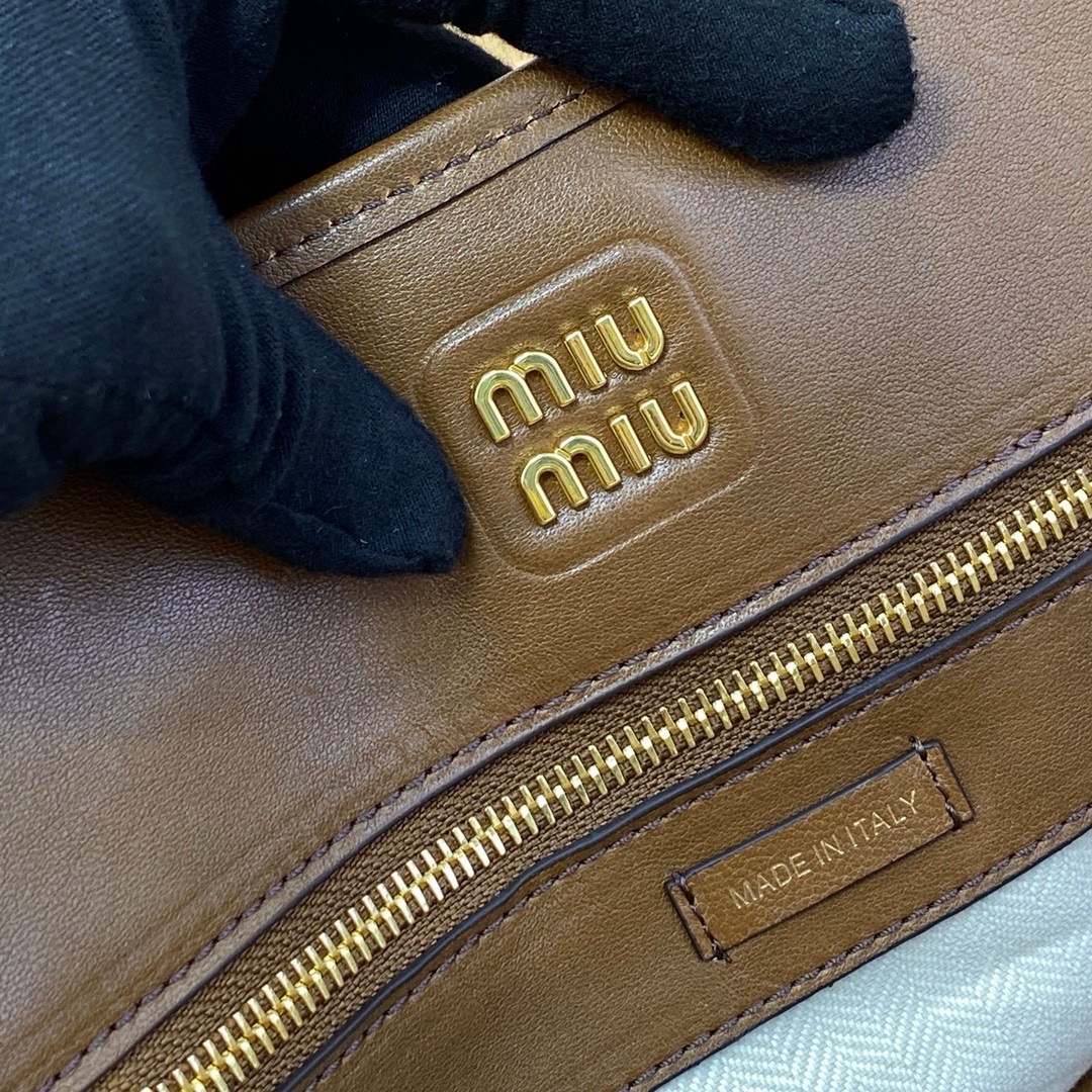 Miu Miu Aventure Nappa Bag 'Oak' Women's Bag