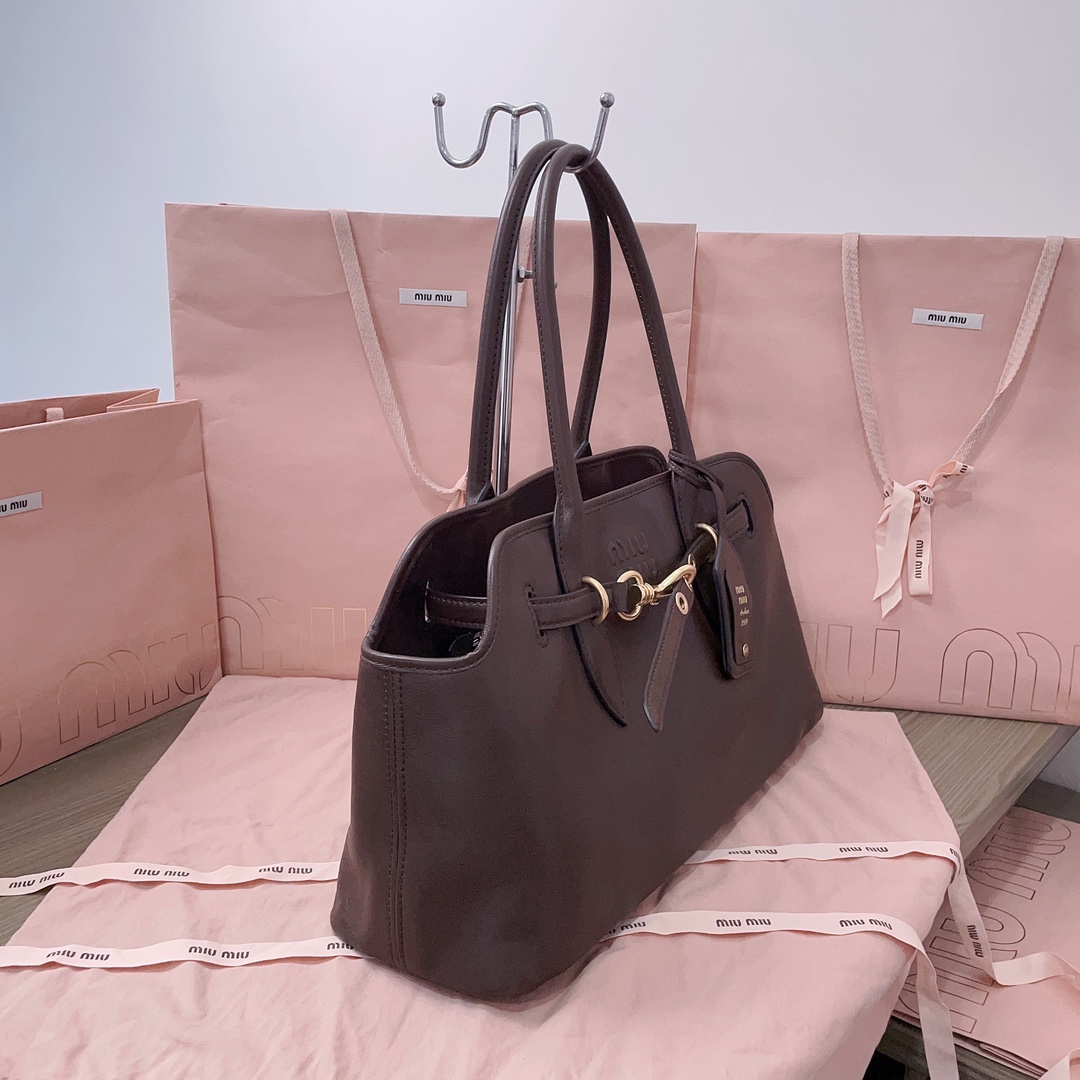 Miu Miu Briarwood Aventure Nappa Leather Bag | Miu Miu