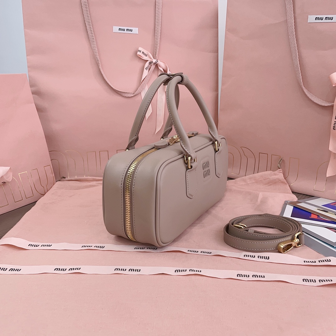 Miu Miu Brown Handle Bag - Brown Handle Bags, Handba