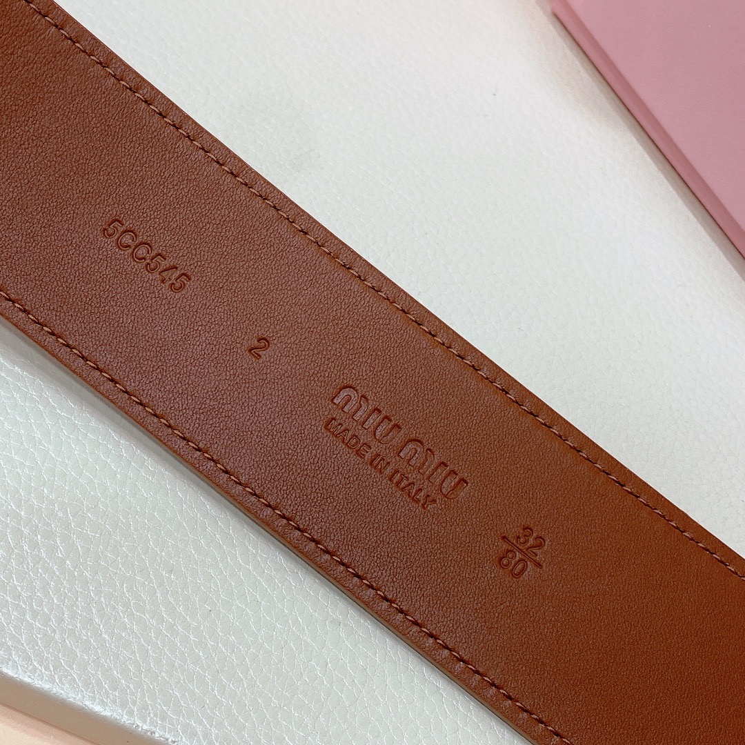 Miu Miu counter new belt 3.5