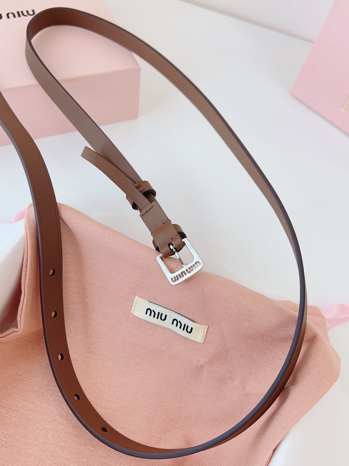 Miu Miu counter new belt 3.5