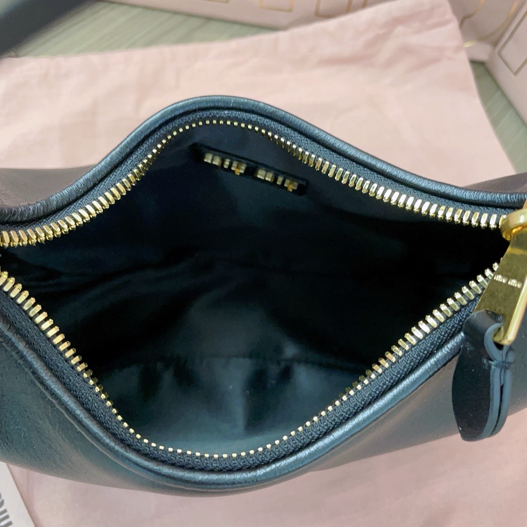 Miu Miu Madras Shoulder Bag 'Black'