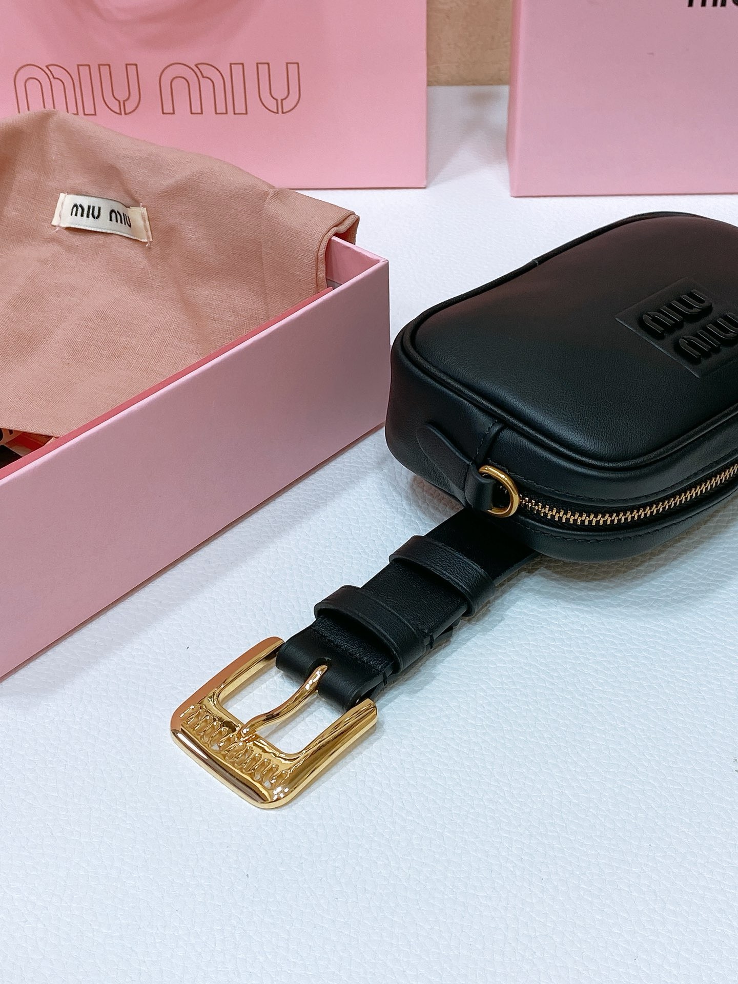 Miu Miu Micro Bag Small Bag in Black
