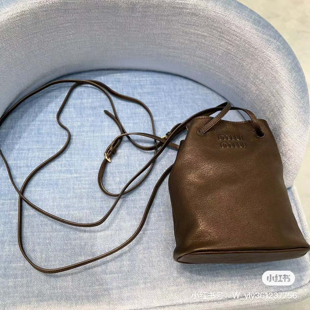 MIU MIU Nappa Mini Bag Oak 1667954 |