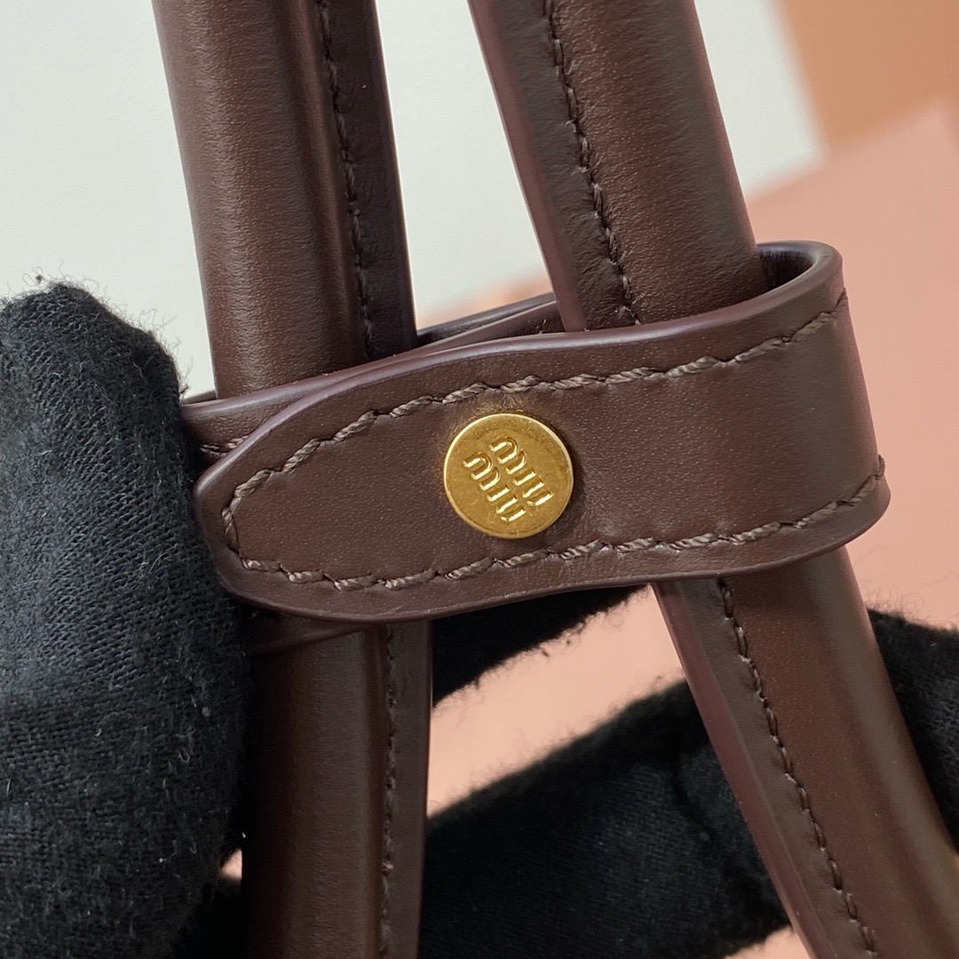 Miu miu Shoulder bag 'Beau' Dark brown