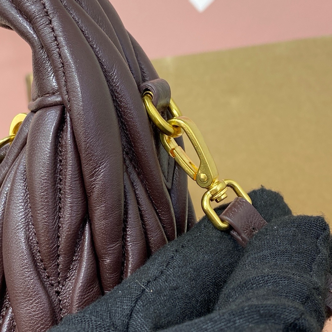 MIU MIU Wander Matelassé Crossbody Bag