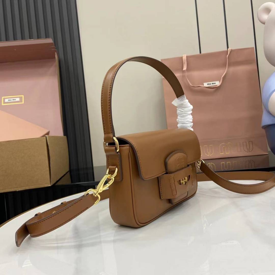 Miumiu Gold Coin Bag Bolso De Hombro Bolsas