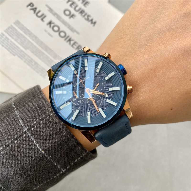 Montblanc Blue Chronograph Rose Gold - Montblanc Blue Chronograph - Image 2