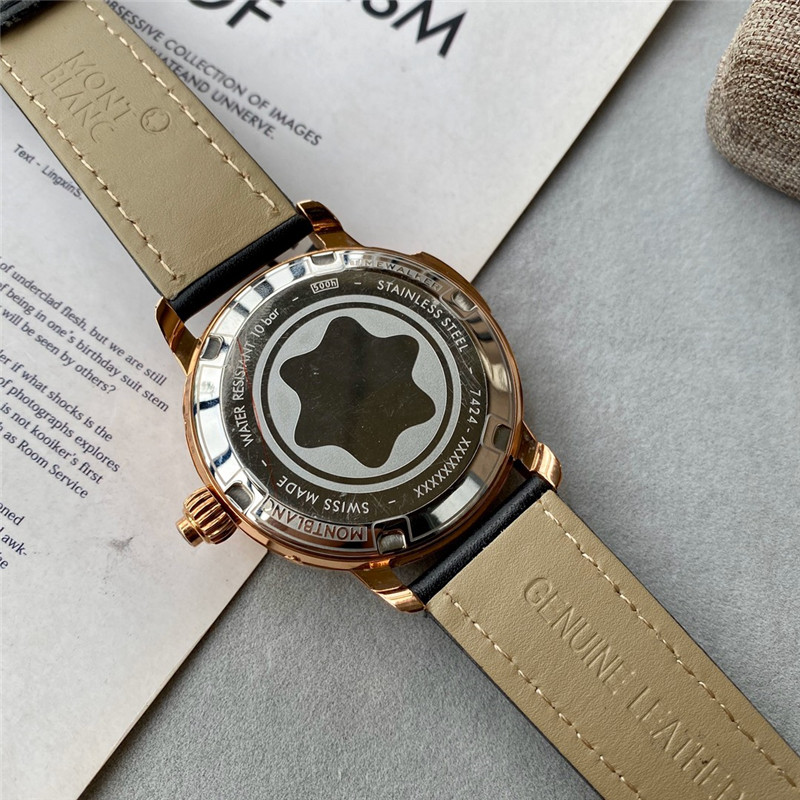 Montblanc Geosphere Grey Dial - Montblanc Geosphere Grey - Rose Gold - Image 7