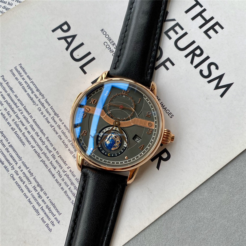 Montblanc Geosphere Grey Dial - Montblanc Geosphere Grey - Rose Gold - Image 4