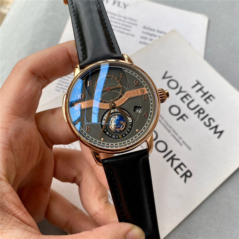 Montblanc Geosphere Grey Dial - Montblanc Geosphere Grey - Rose Gold - Image 5