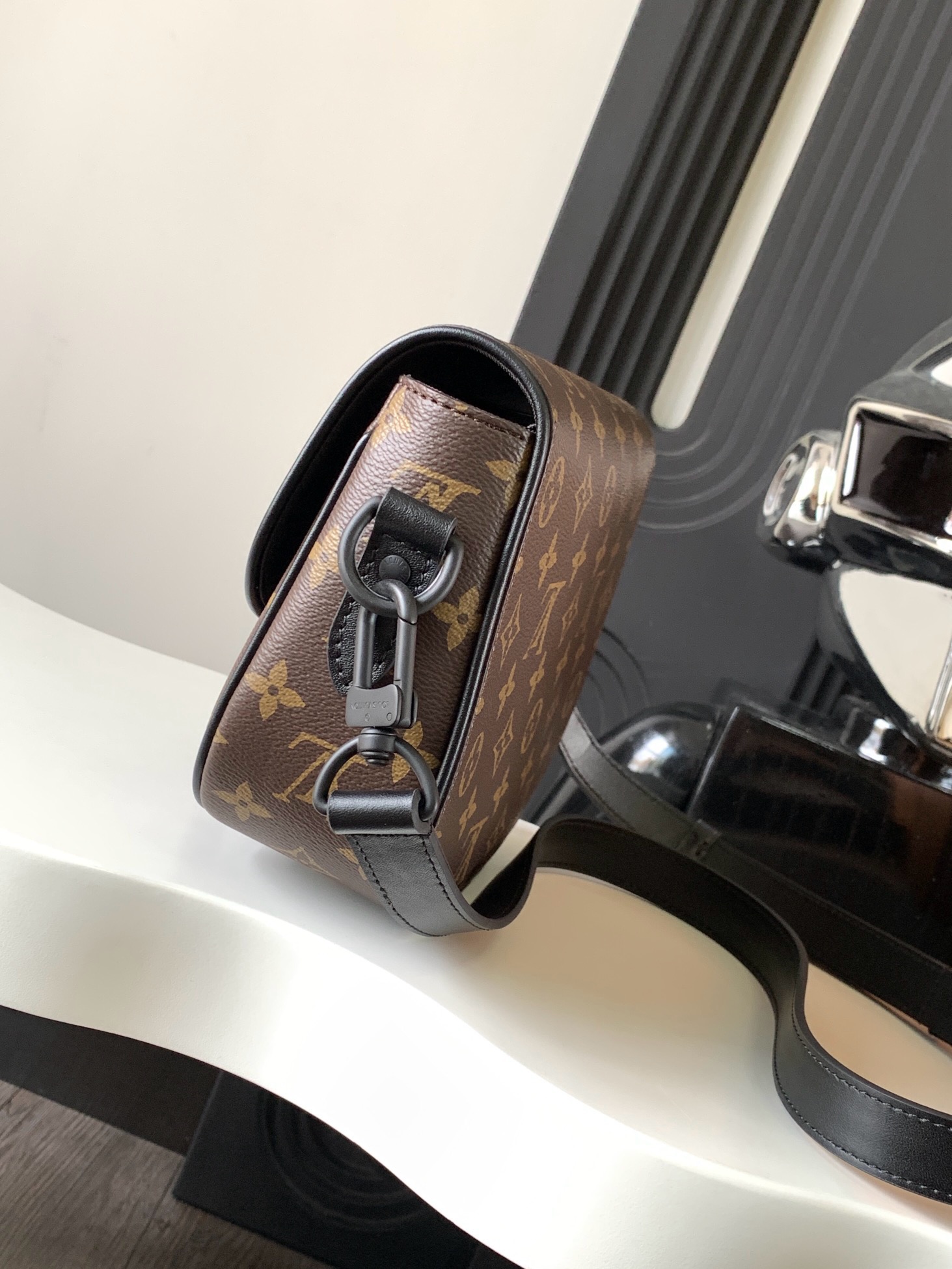 Montsouris Messenger PM Monogram Macassar Brown Bag - Bags | LOUIS VUITTON