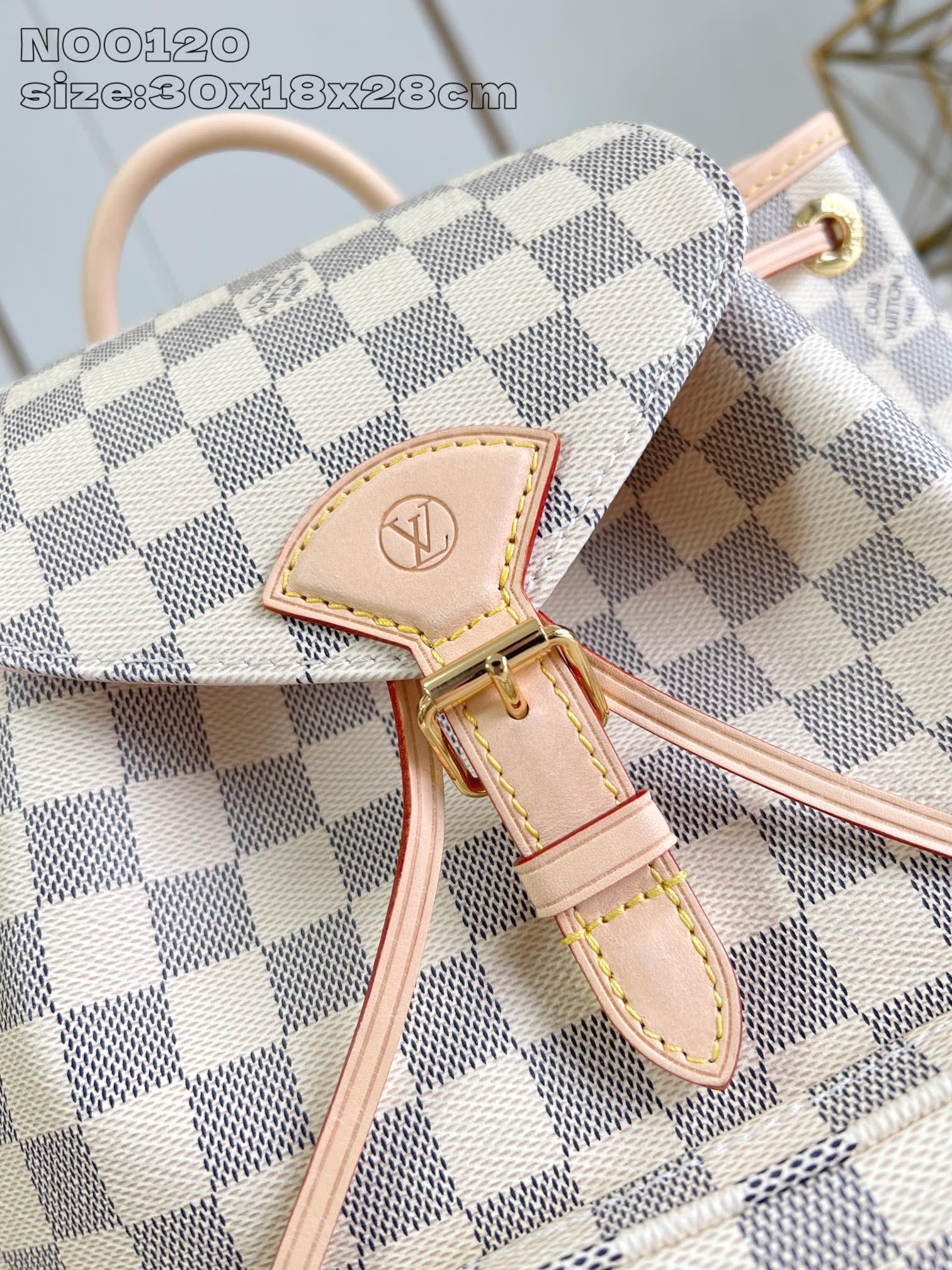 Montsouris PM Damier Azur - Bags and Small Leather Goods