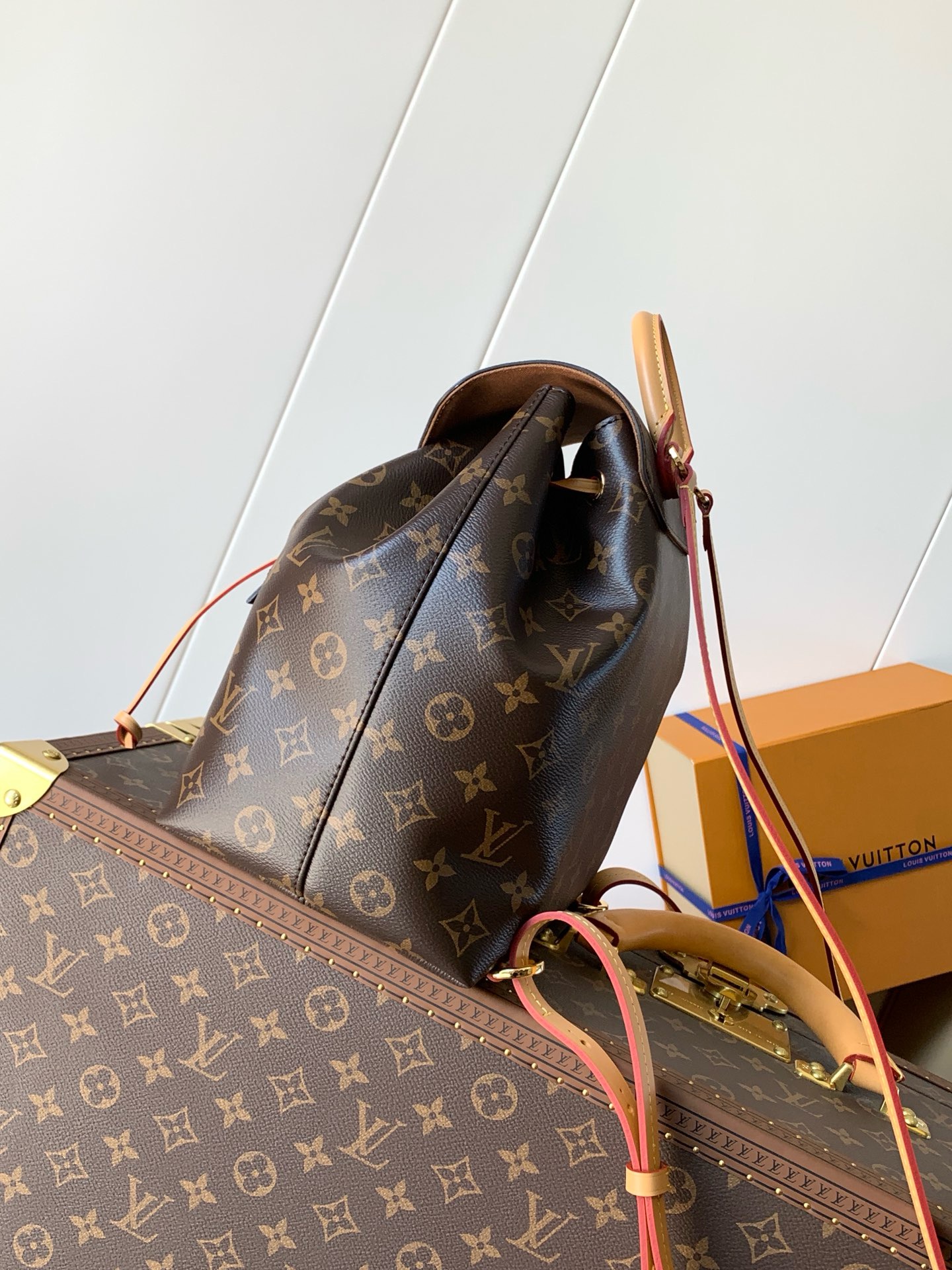 Montsouris PM Monogram Brown Backpack – Bag | LOUIS VUITTON