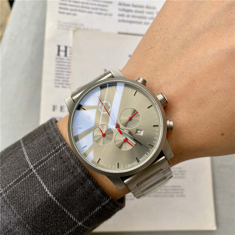 Alternative view of Atelier Wen Grey Chronograph - Atelier Wen Perception - Grey Dial