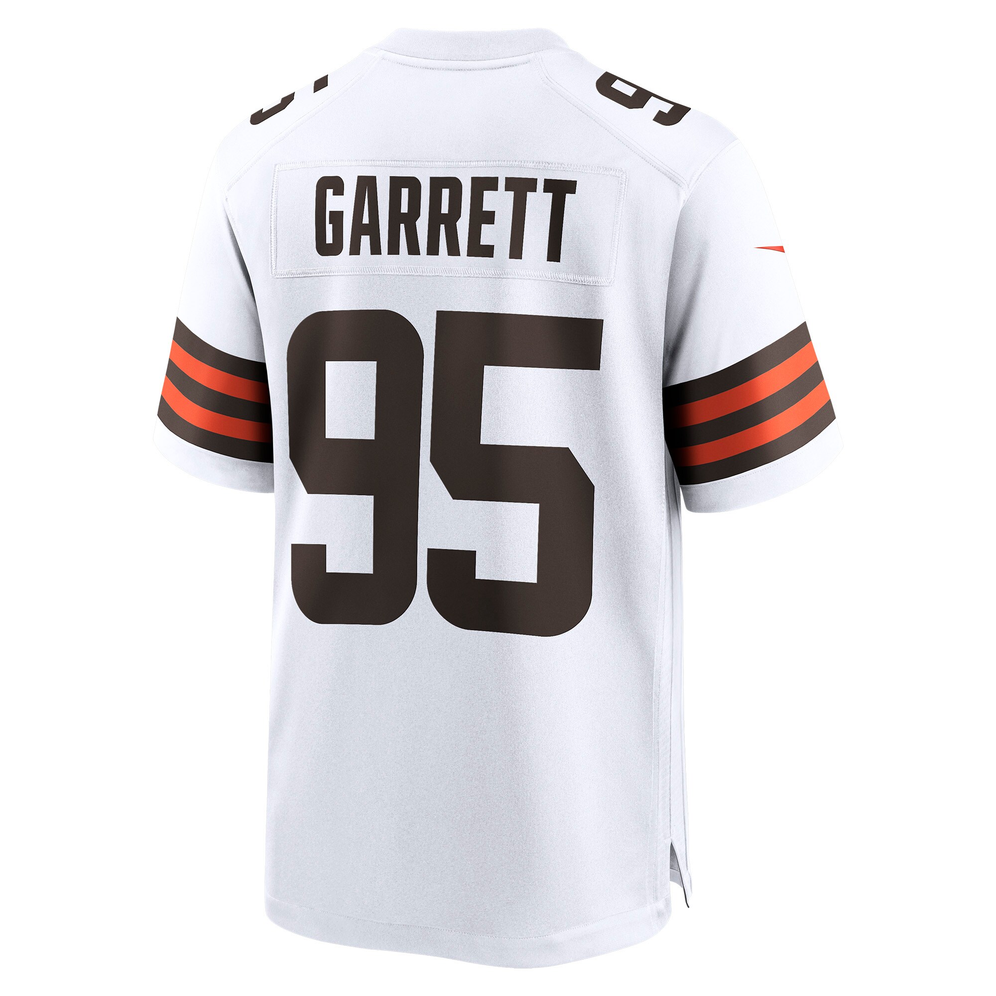 Myles Garrett Cleveland Browns Nike Away Game Jersey – White