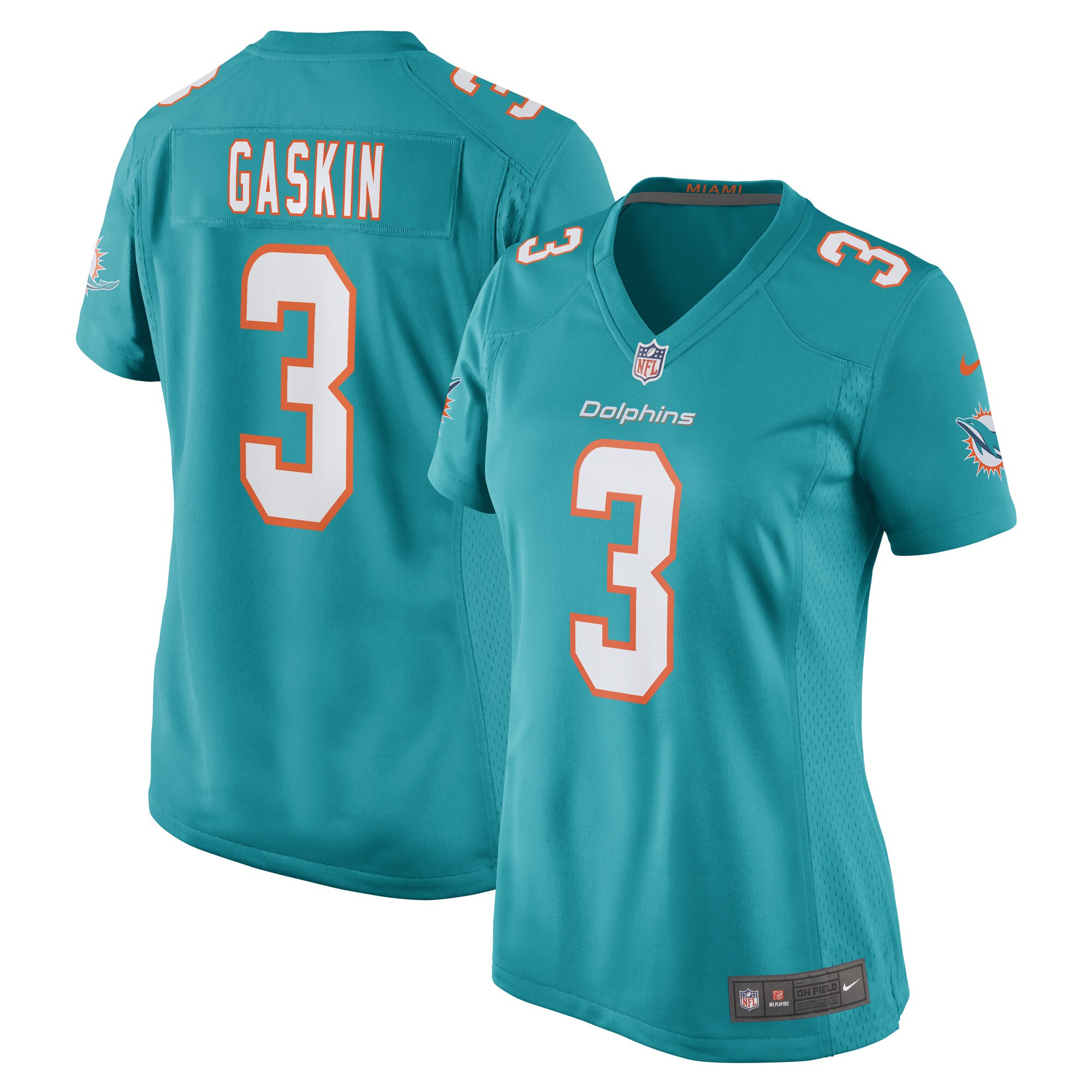 Gaskin #3 Dolphins Jersey