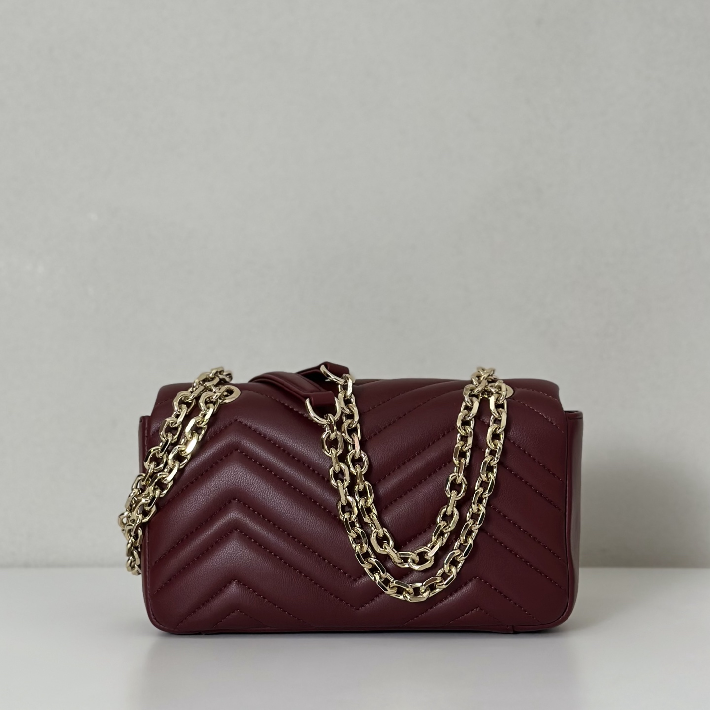Nữ Gucci GG Marmont Small Shoulder Bag 'Rosso' 443497-