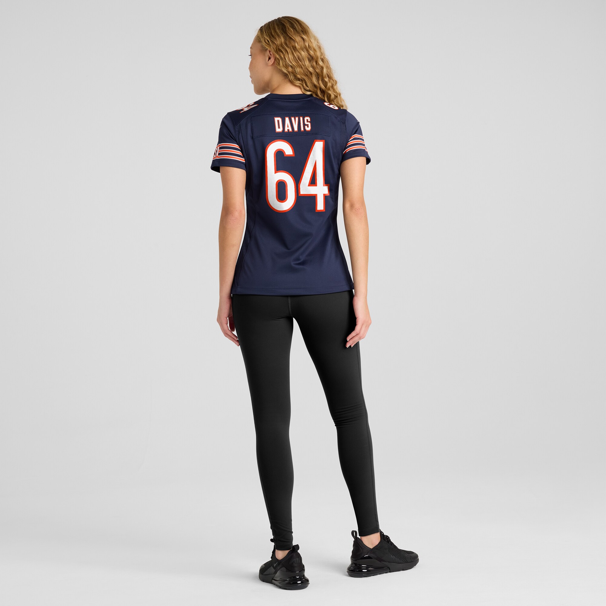 Nate Davis Chicago Bears Nike Women's  Game Jersey -  Navy