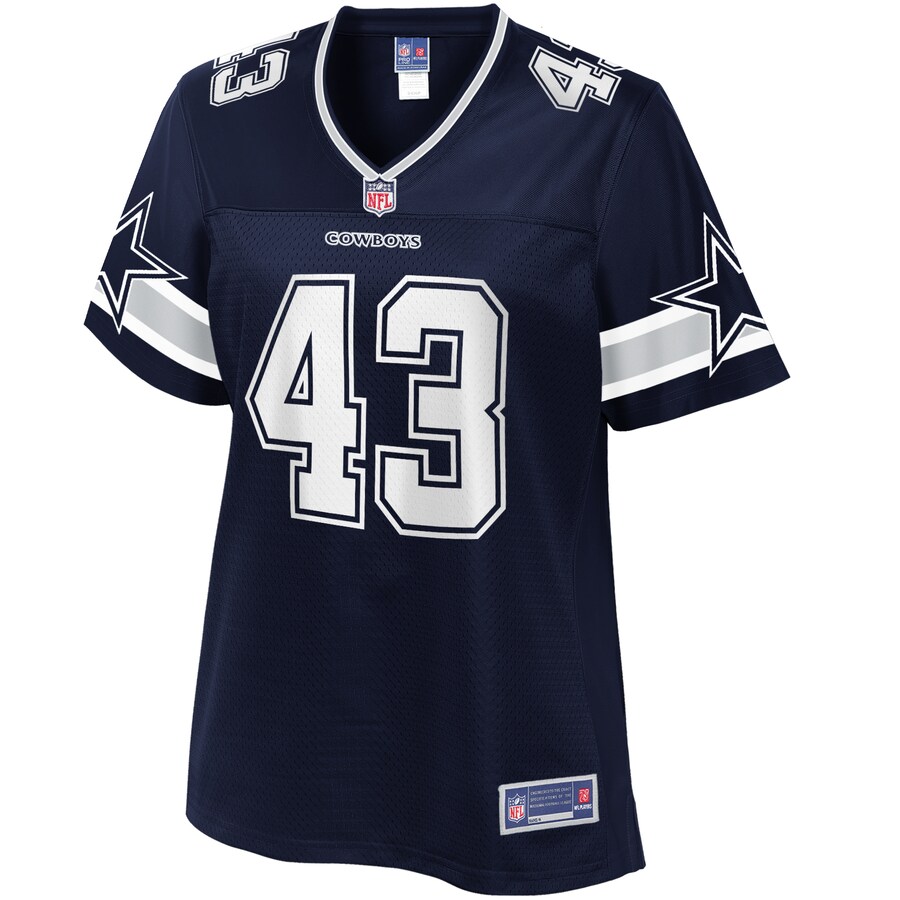 Nate Hall Dallas Cowboys NFL Pro Line Women's Team Player Jersey - Navy