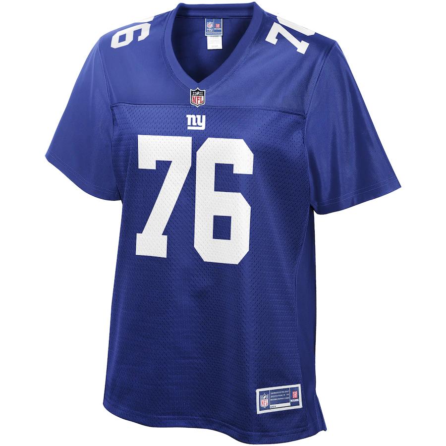 Nate Solder New York Giants NFL Pro Line Women's Player Jersey - Royal
