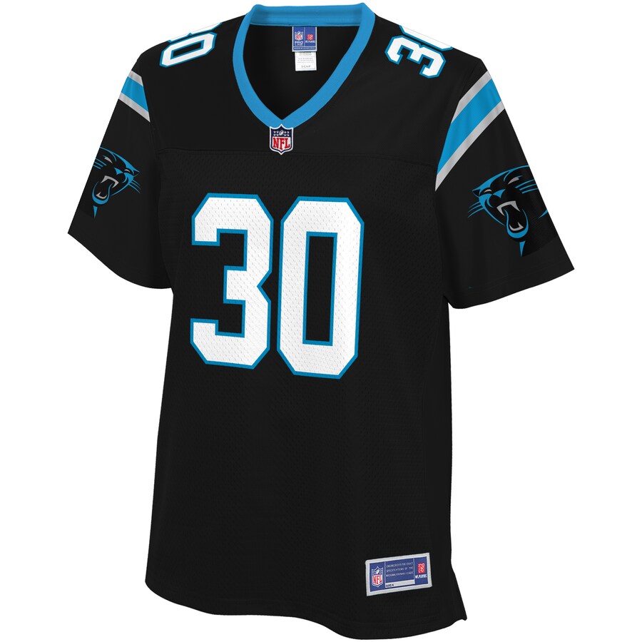 Natrell Jamerson Carolina Panthers NFL Pro Line Women's Player Jersey - Black