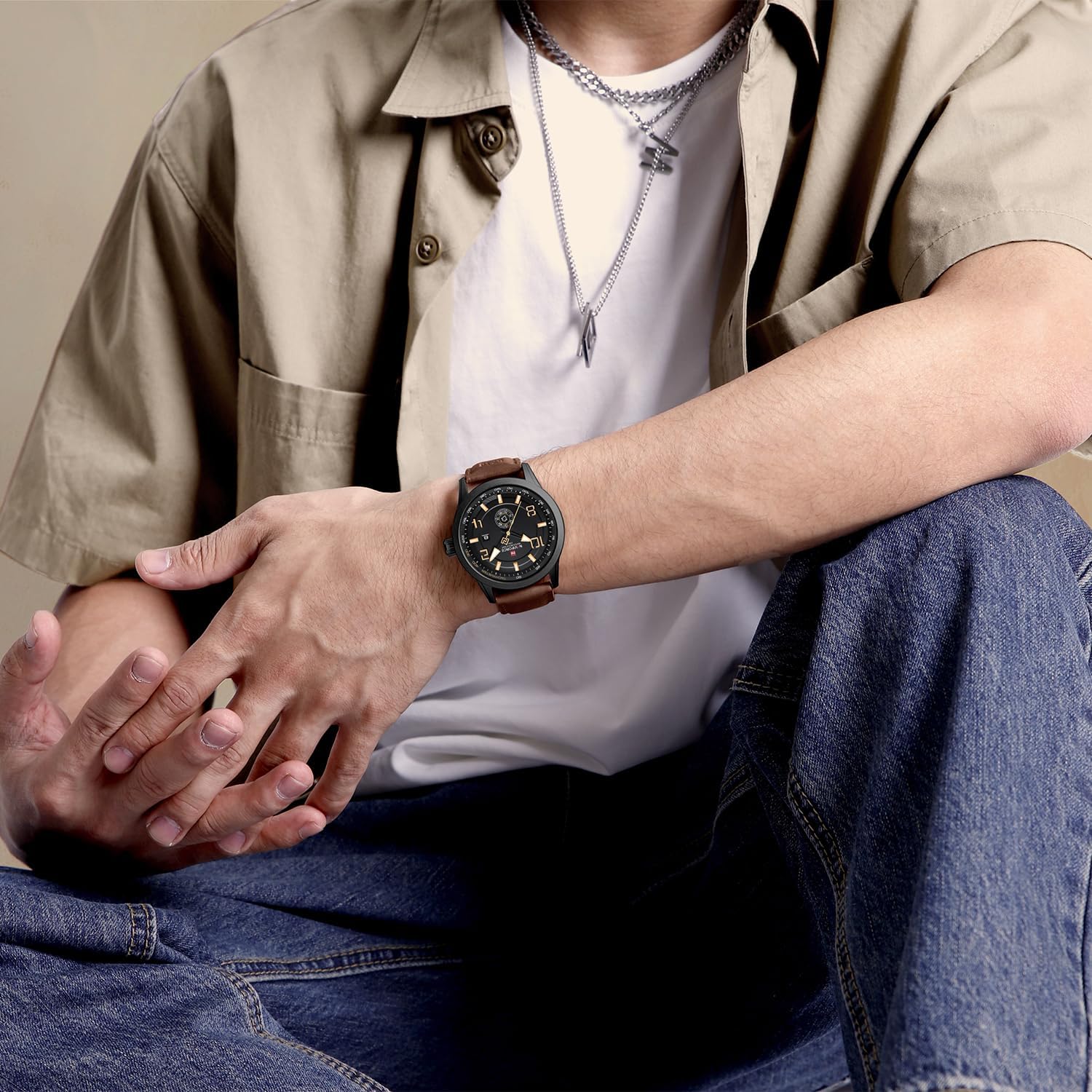 Alternative view of Auto Date Watch