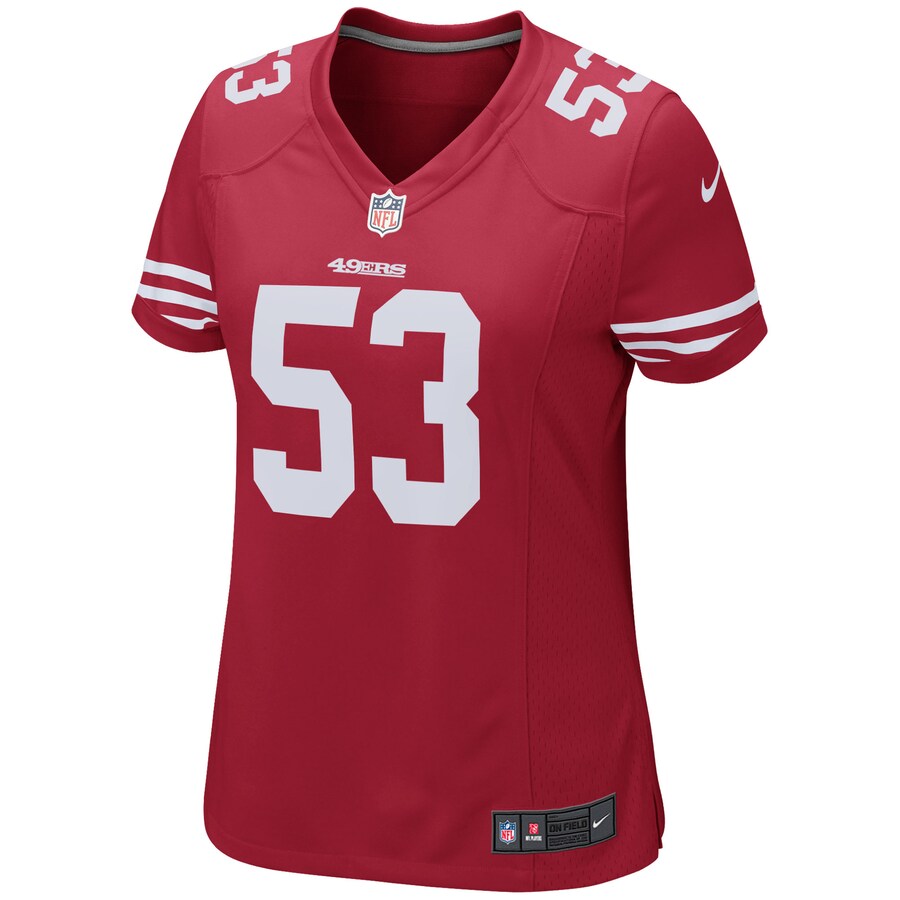 NaVorro Bowman San Francisco  Nike Women's Game Jersey - Scarlet