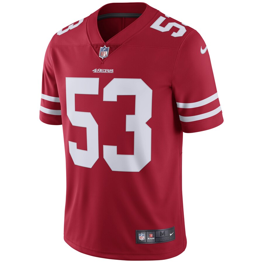 NaVorro Bowman San Francisco  Nike Youth Vapor Untouchable Limited Player Jersey - Scarlet