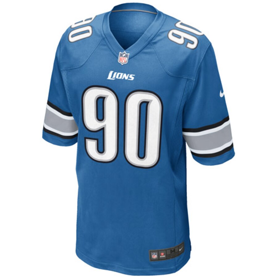 Ndamukong Suh Detroit Lions Nike Youth Team Color Game Jersey - Light Blue