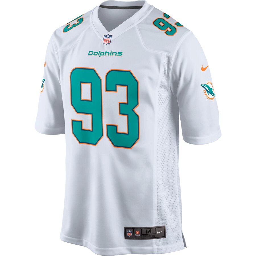 Ndamukong Suh Miami Dolphins Nike Game Jersey - White