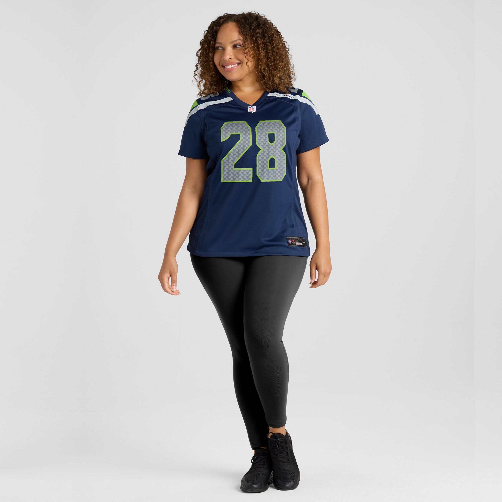 Nehemiah Pritchett Seattle Seahawks Nike Women's  Game Jersey -  College Navy