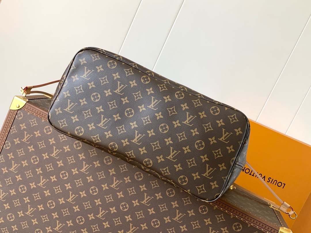 Neverfull Bandoulière Inside Out MM Monogram Red Bag – Women’s Handbag | LOUIS VUITTON