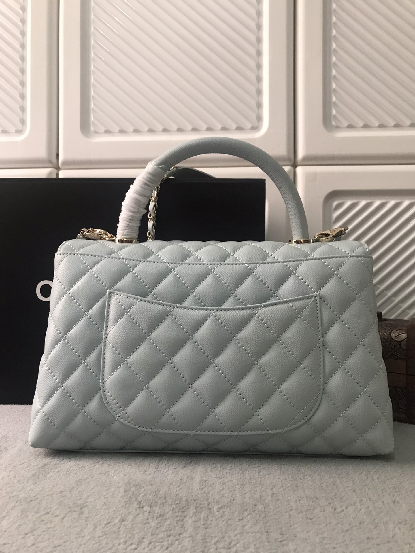 New 23A CHANEL Medium Large Classic Flap Coco Top