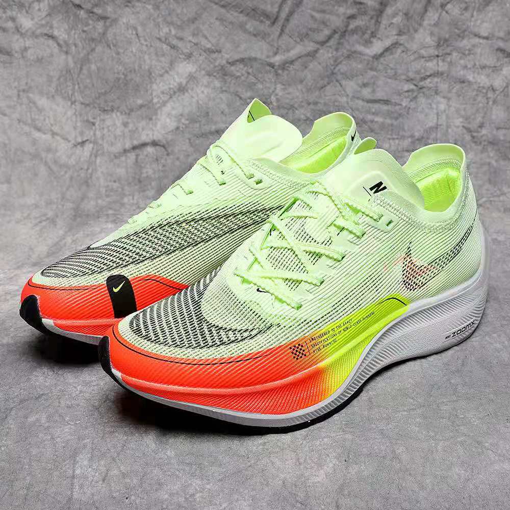 New Men's Nike ZoomX Vaporfly Next 2 Size 11.5 Volt Grey #CU4111 700 MSRP