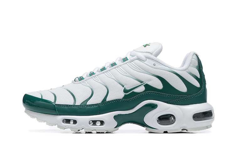 New Nike Air Max Plus TN White Green Cushioned Sports Men’s Shoes
