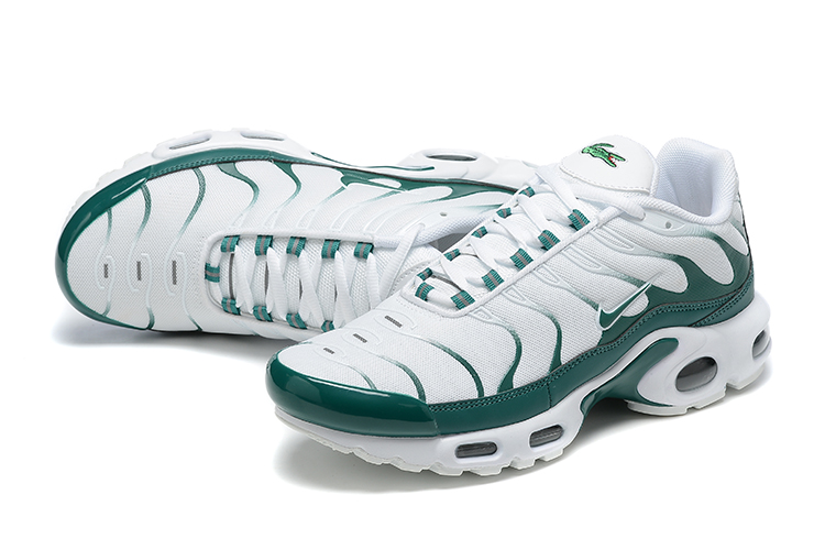 New Nike Air Max Plus TN White Green Cushioned Sports Men’s Shoes