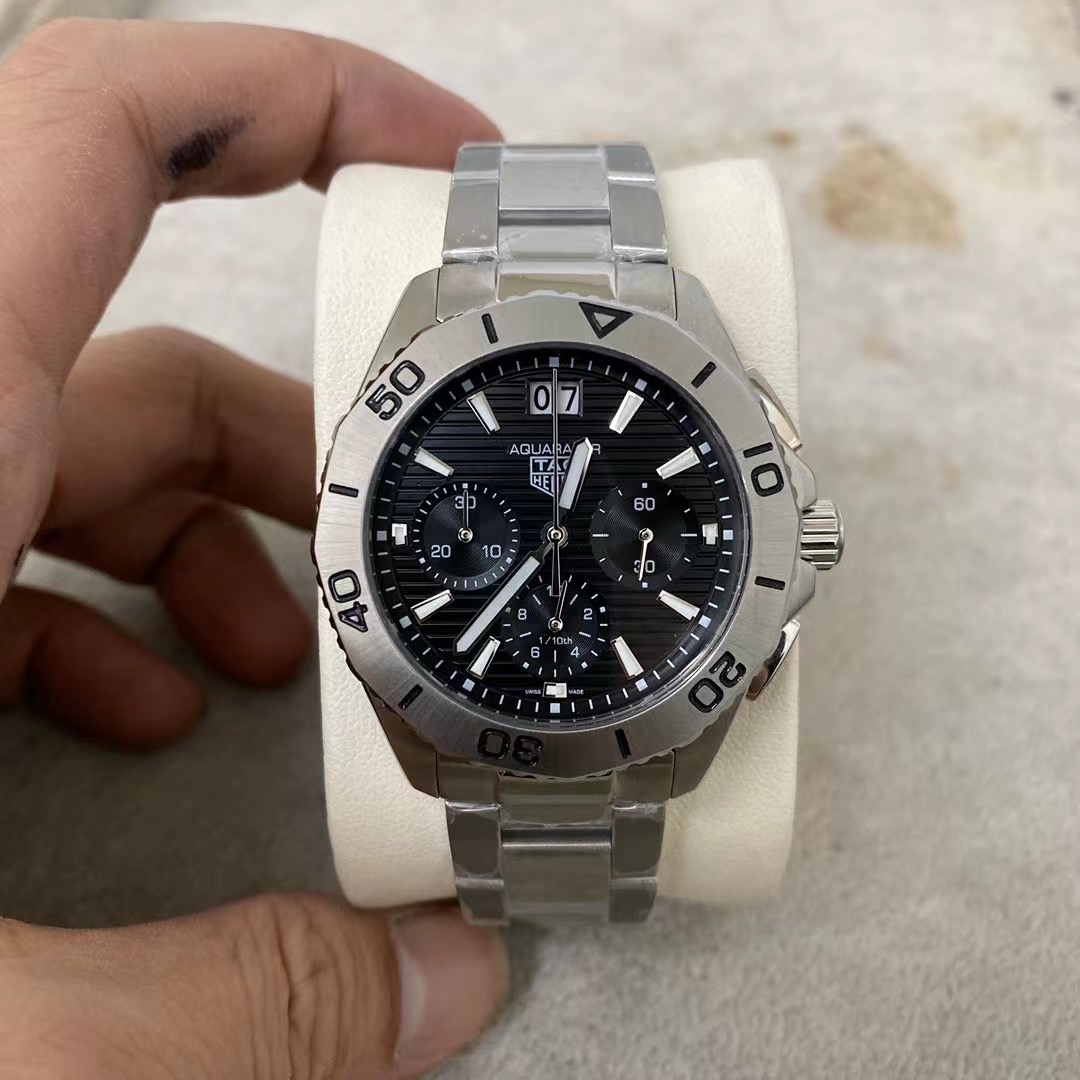 aquaracer Tag Heuer Black Chronograph - Tag Heuer Aquaracer Black Dial
