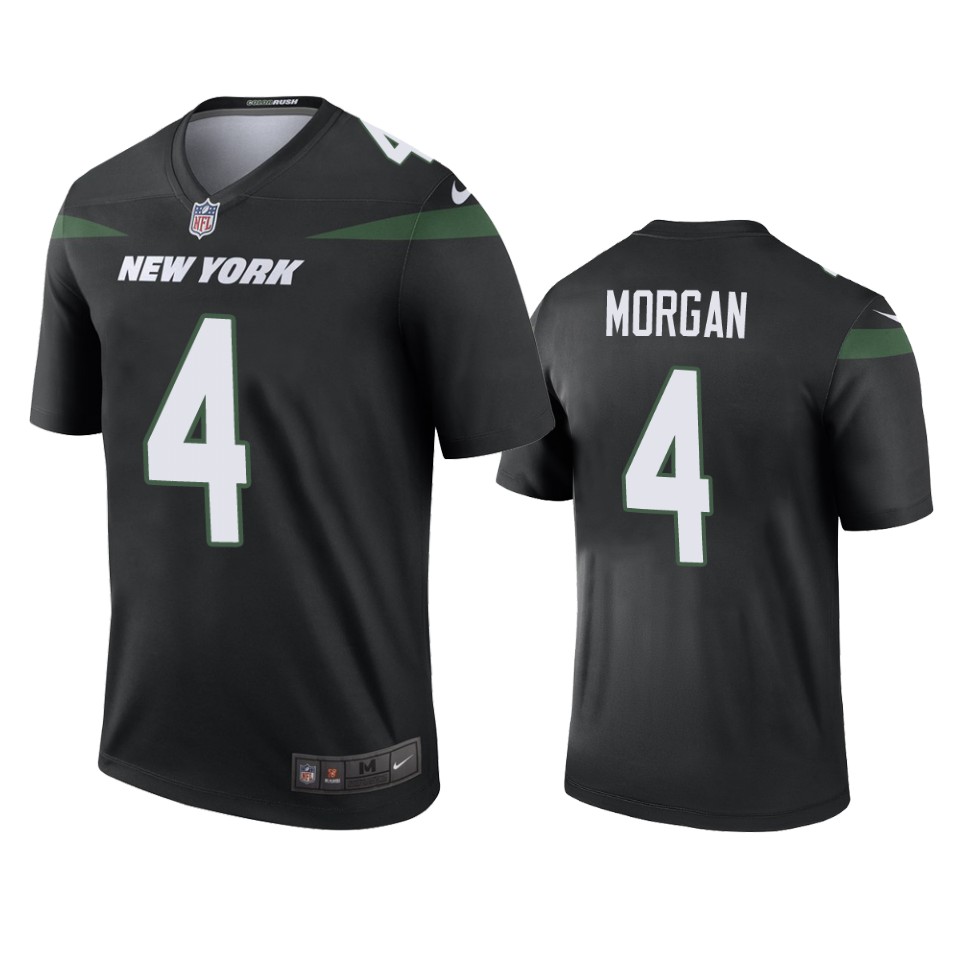 Nike Morgan #4 Jets Black Jersey