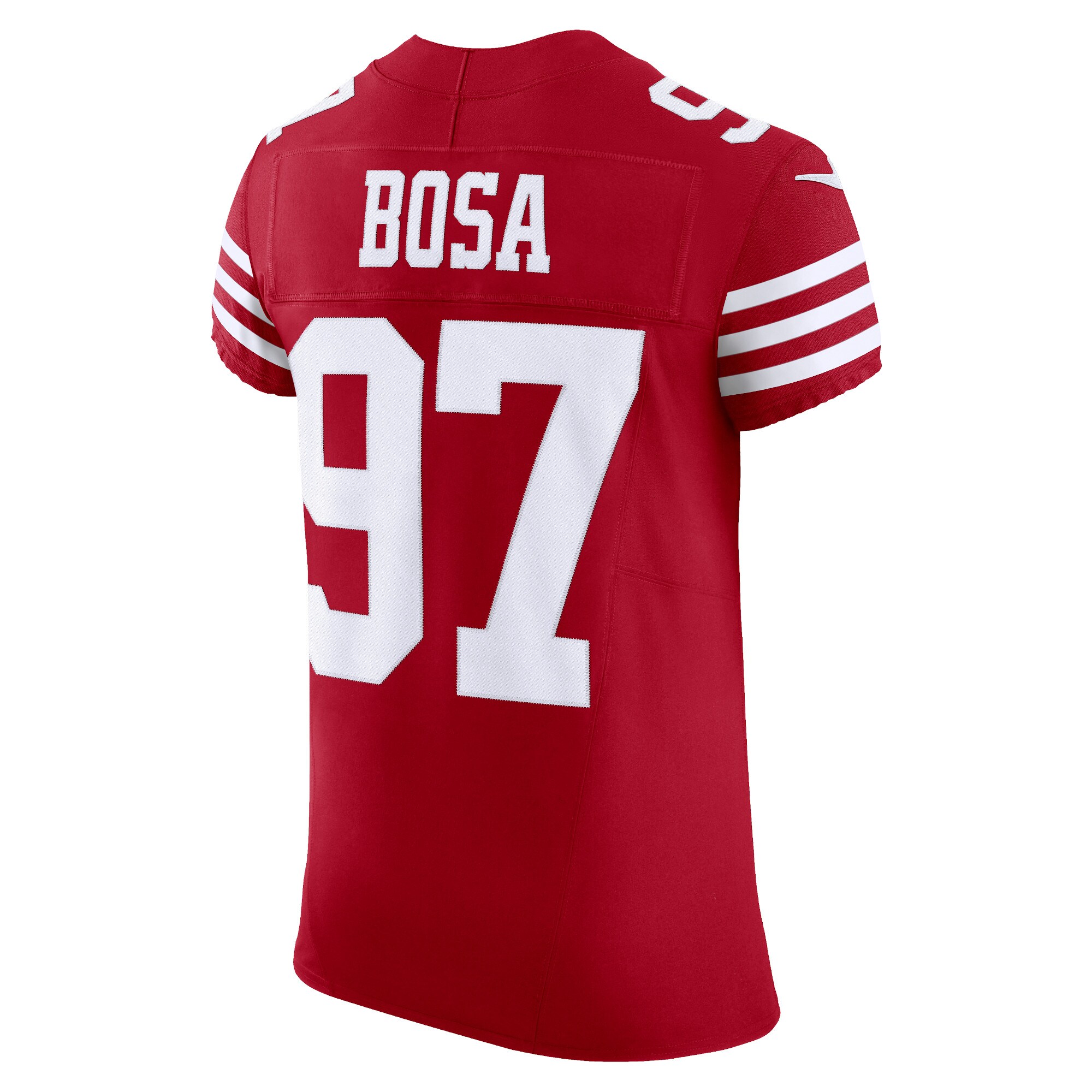 Nick Bosa San Francisco 49ers Nike Vapor F.U.S.E. Elite Jersey - Scarlet