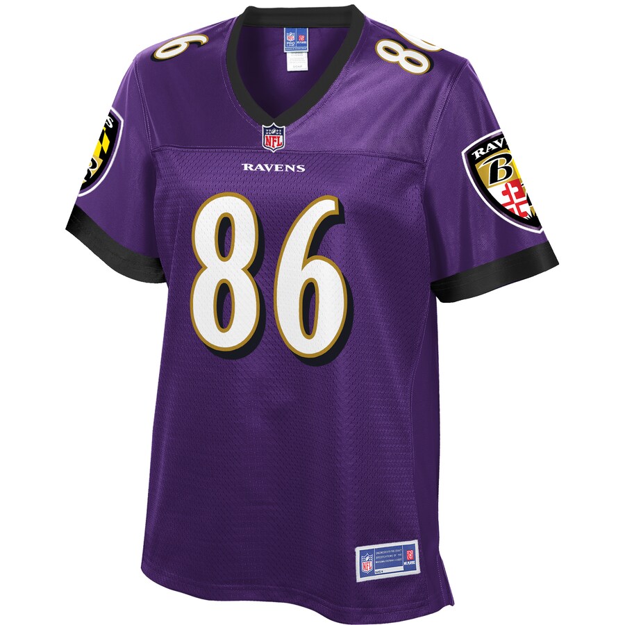 Nick Boyle Baltimore Ravens NFL Pro Line Women's Team Color Player Jersey - Purple