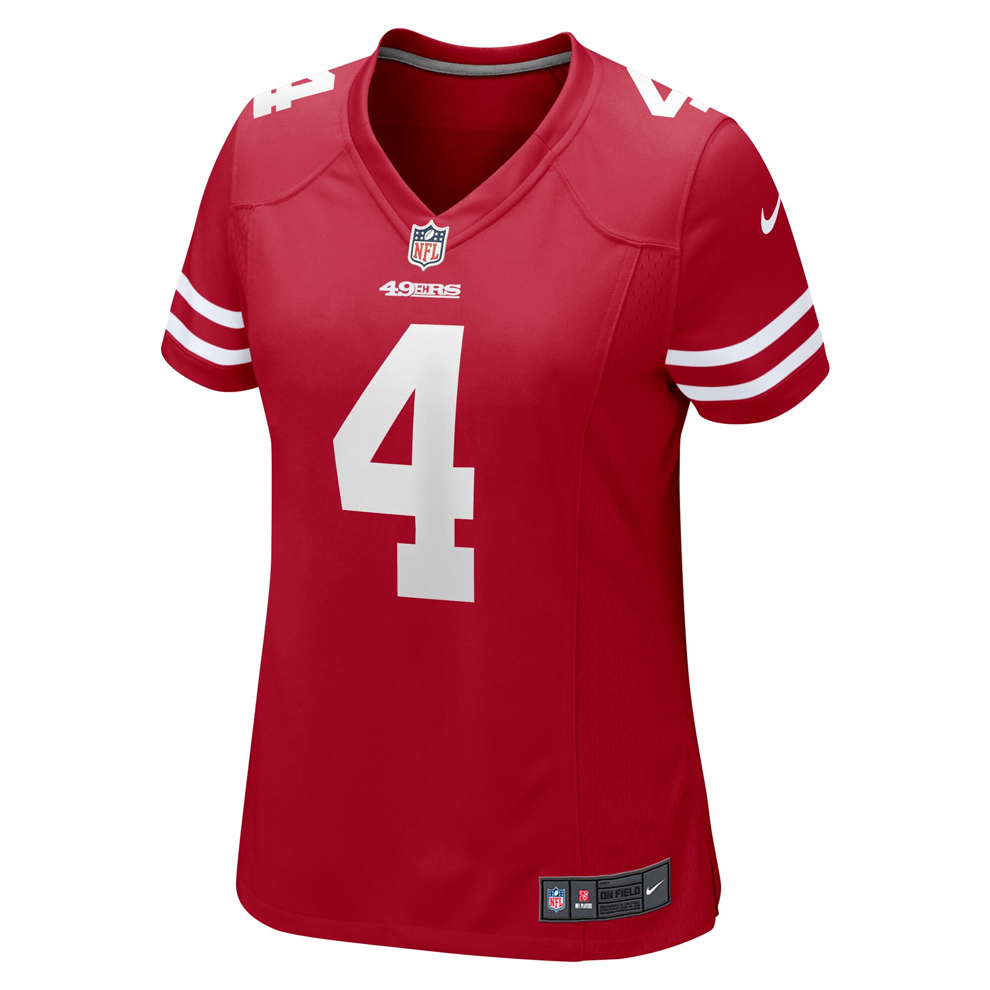 Nick Mullens San Francisco 49ers Nike Women's Game Jersey - Scarlet