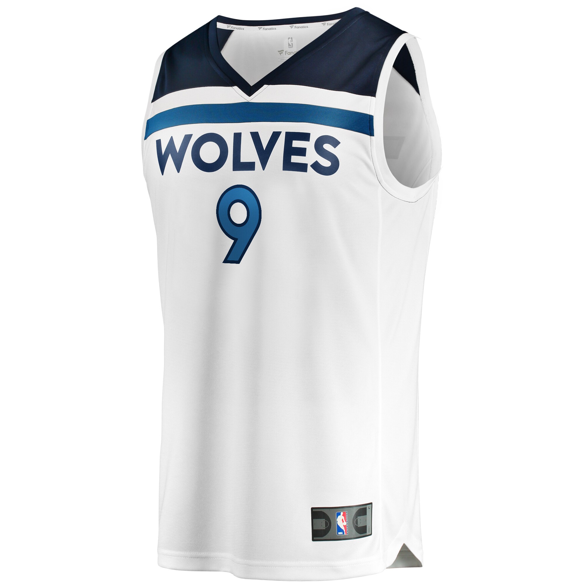 Nickeil Alexander-Walker Minnesota Timberwolves Fanatics Fast Break Replica Player Jersey - Association Edition - White