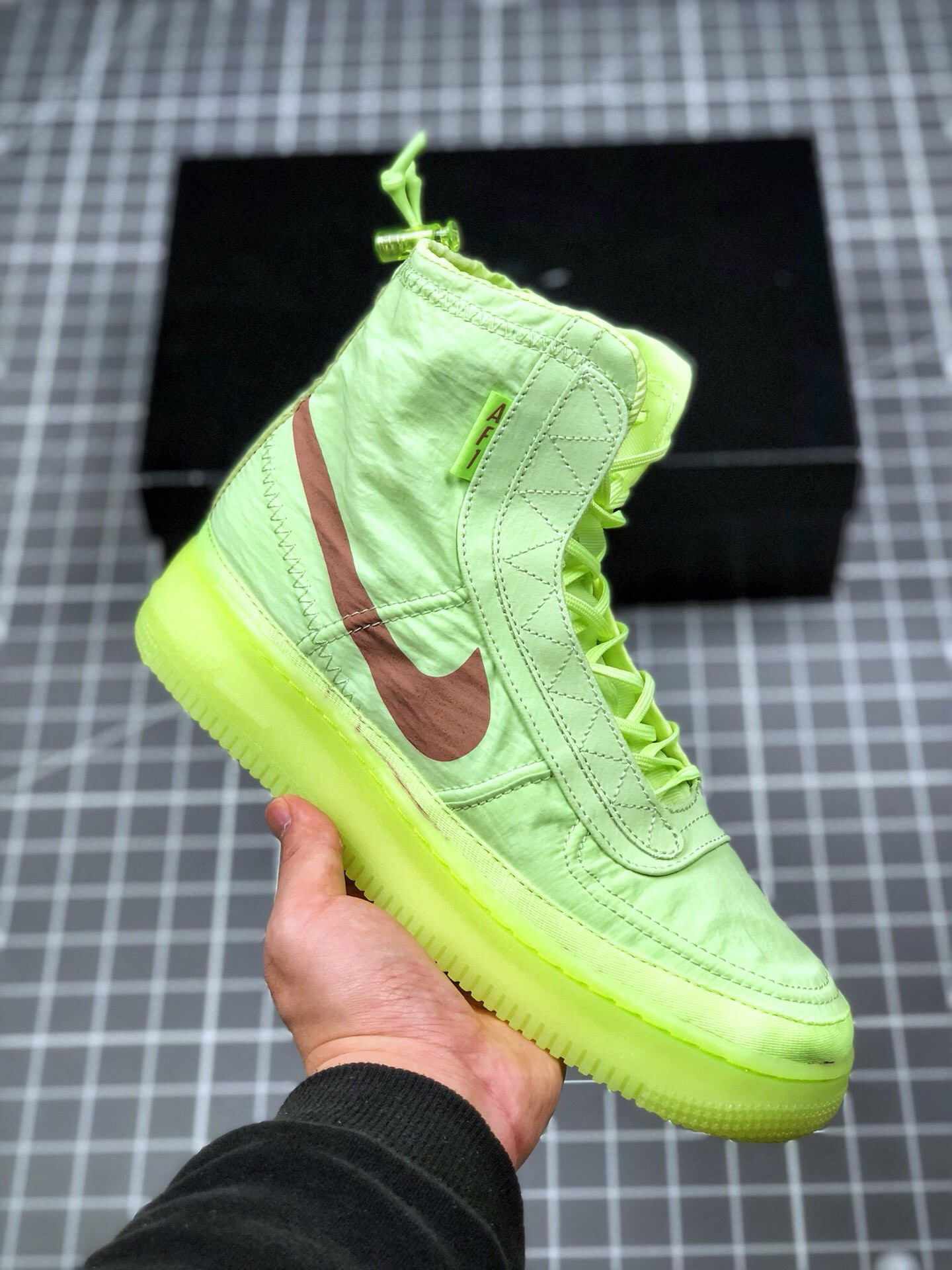 nike air force 1 high shell volt