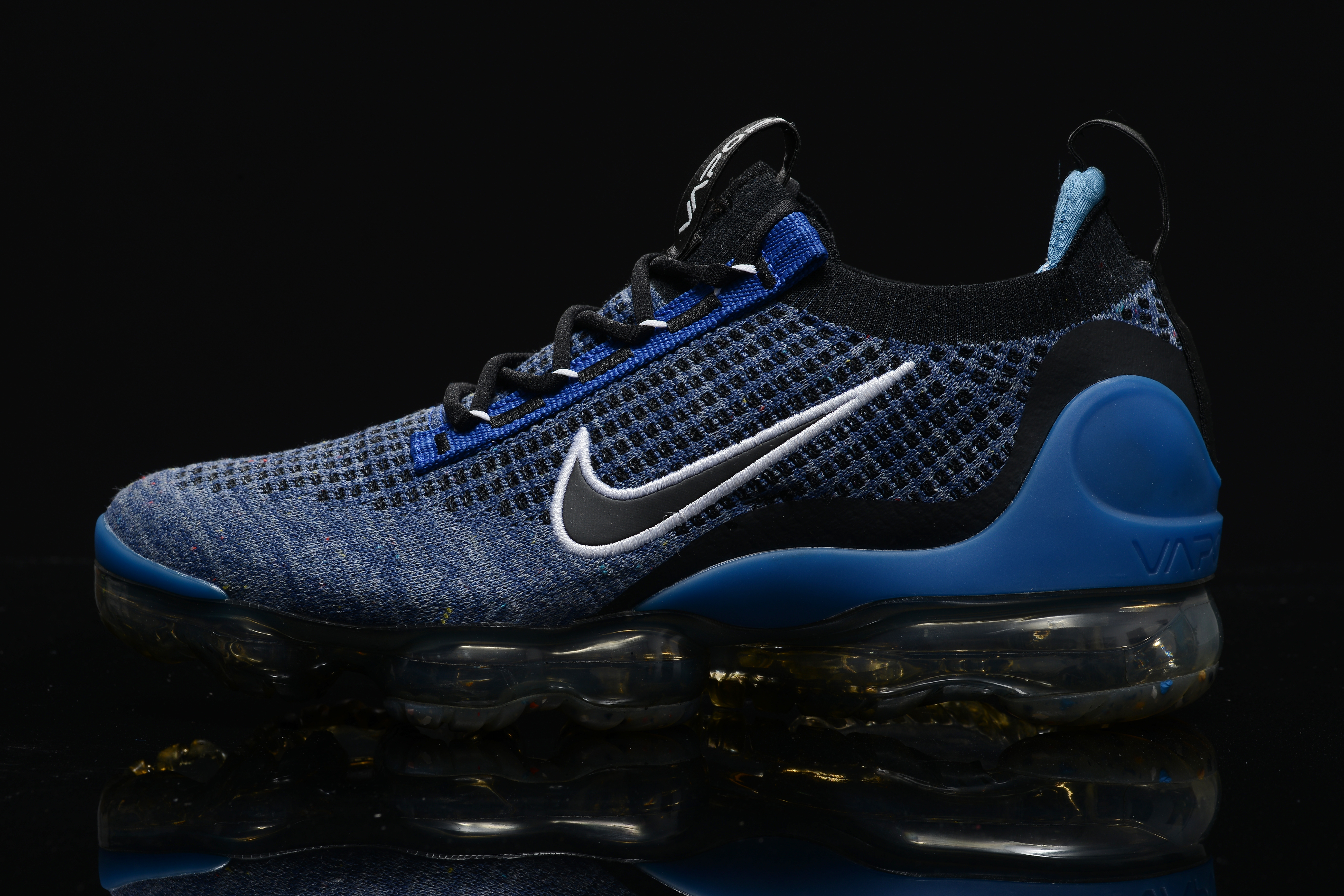 Nike Air Vapormax 2021 Flyknit Game Royal Blue Black