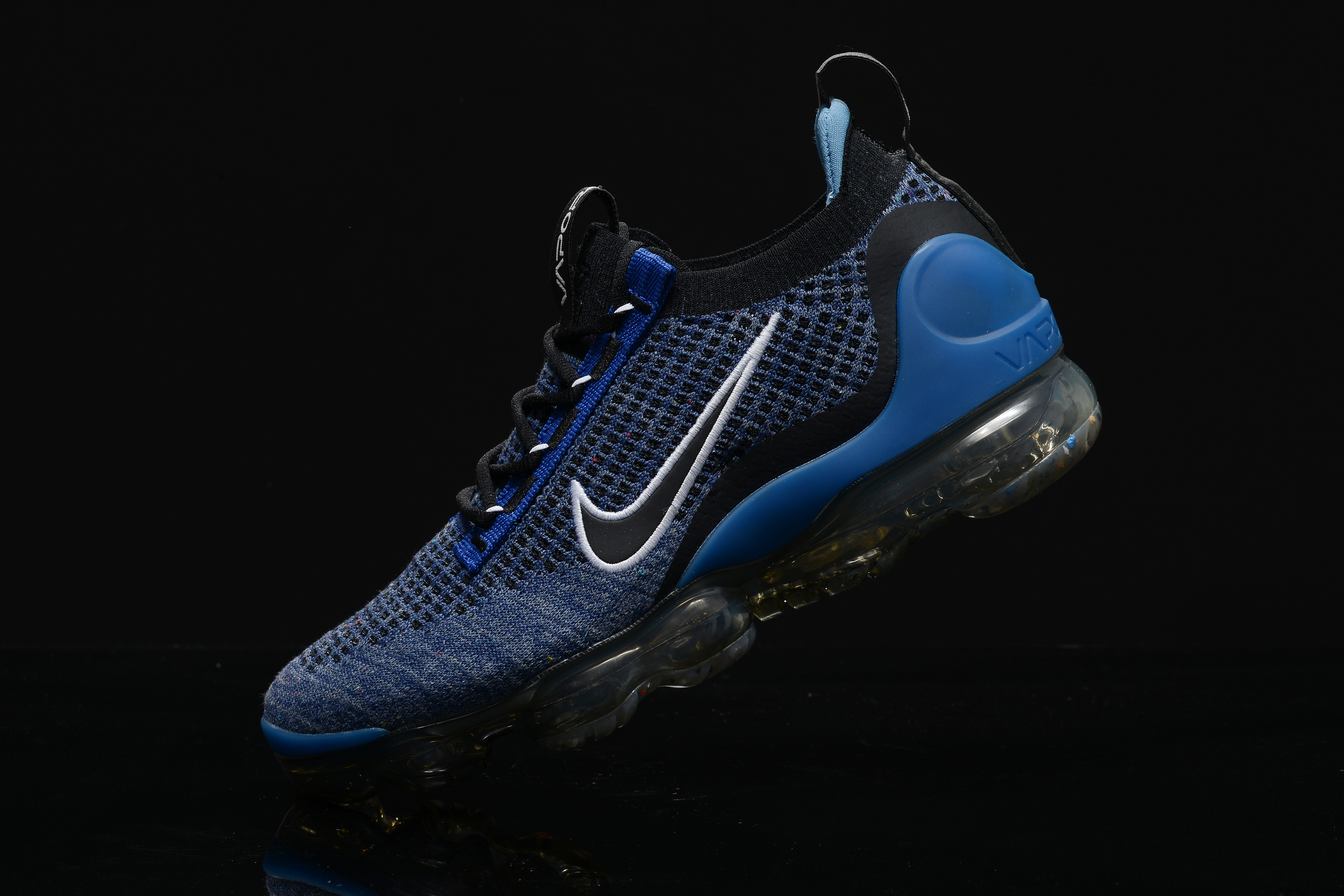 Nike Air Vapormax 2021 Flyknit Game Royal Blue Black