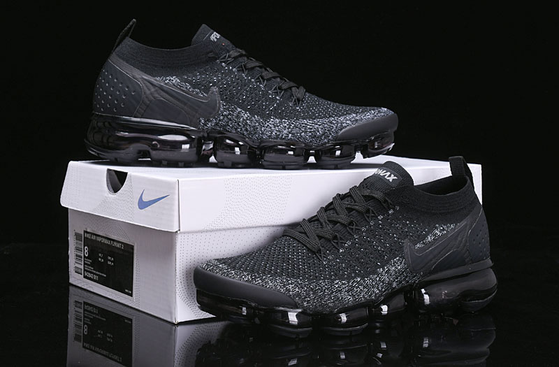 Nike Air VaporMax Flyknit 2 Black Patent